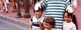 Many couples visit a Disney theme park for a date, but the Toronto Star posted one of the strangest Disney love stories I have ever heard. About 30 years ago, when they lived in separate countries, long before they met and married, a family shot of little Donna Voutsinas at Walt Disney World also happened to catch then 3-year-old Alex Voutsinas in a stroller in the background.