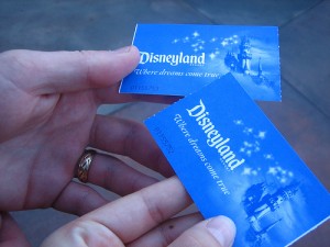 Buy Disneyland tickets with your phone