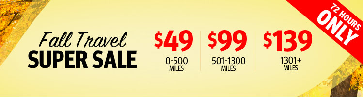 Southwest Airlines 72-Hour Sale