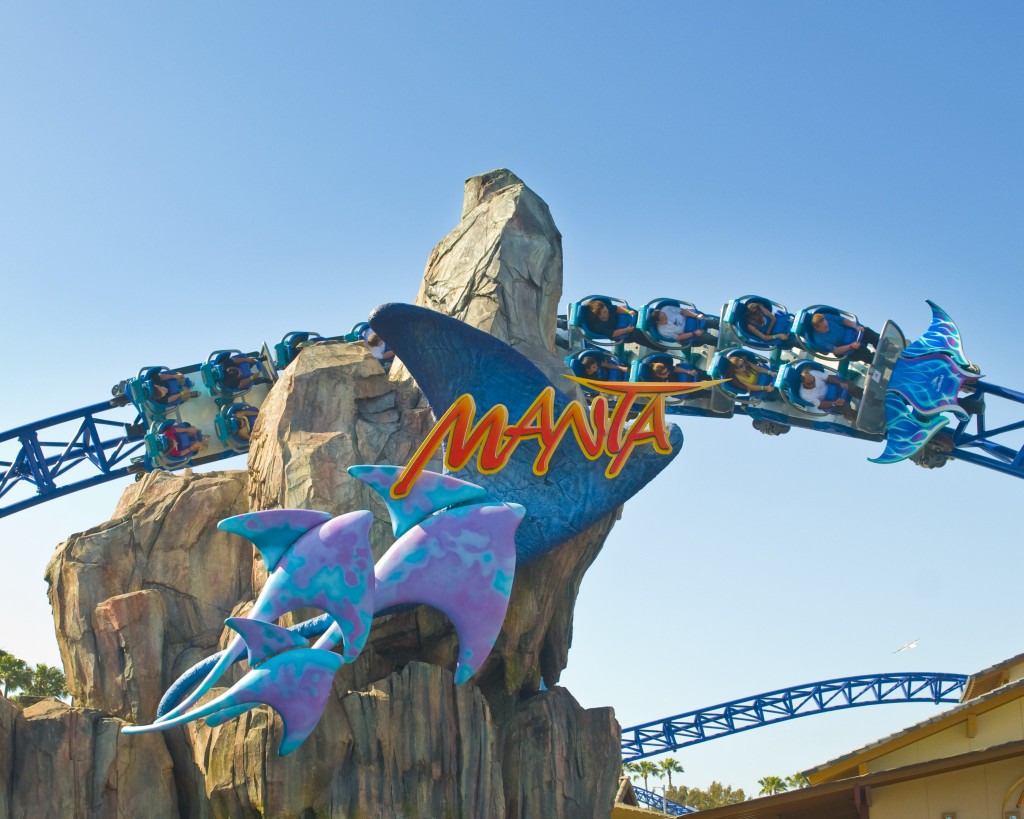 Sea World San Diego Manta Coaster