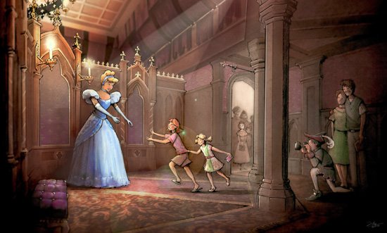 The Disneyland princesses will have a new home this spring, when Fantasy Faire opens just to the east of Sleeping Beauty Castle. The are will become the permanent home for the classic Disney princesses like Cinderella and Princess Aurora (Sleeping Beauty).   