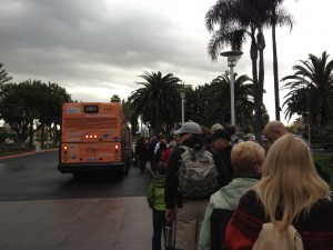 Planning how to get from your hotel to the Disneyland main entrance can be difficult. Some hotels offer their own door to door shuttles, some are within walking distance, and parking in the Disney lots can add up fast. The Anaheim Resort Transit (ART) shuttles offer a low cost option, but there are trade-offs to using the service.  