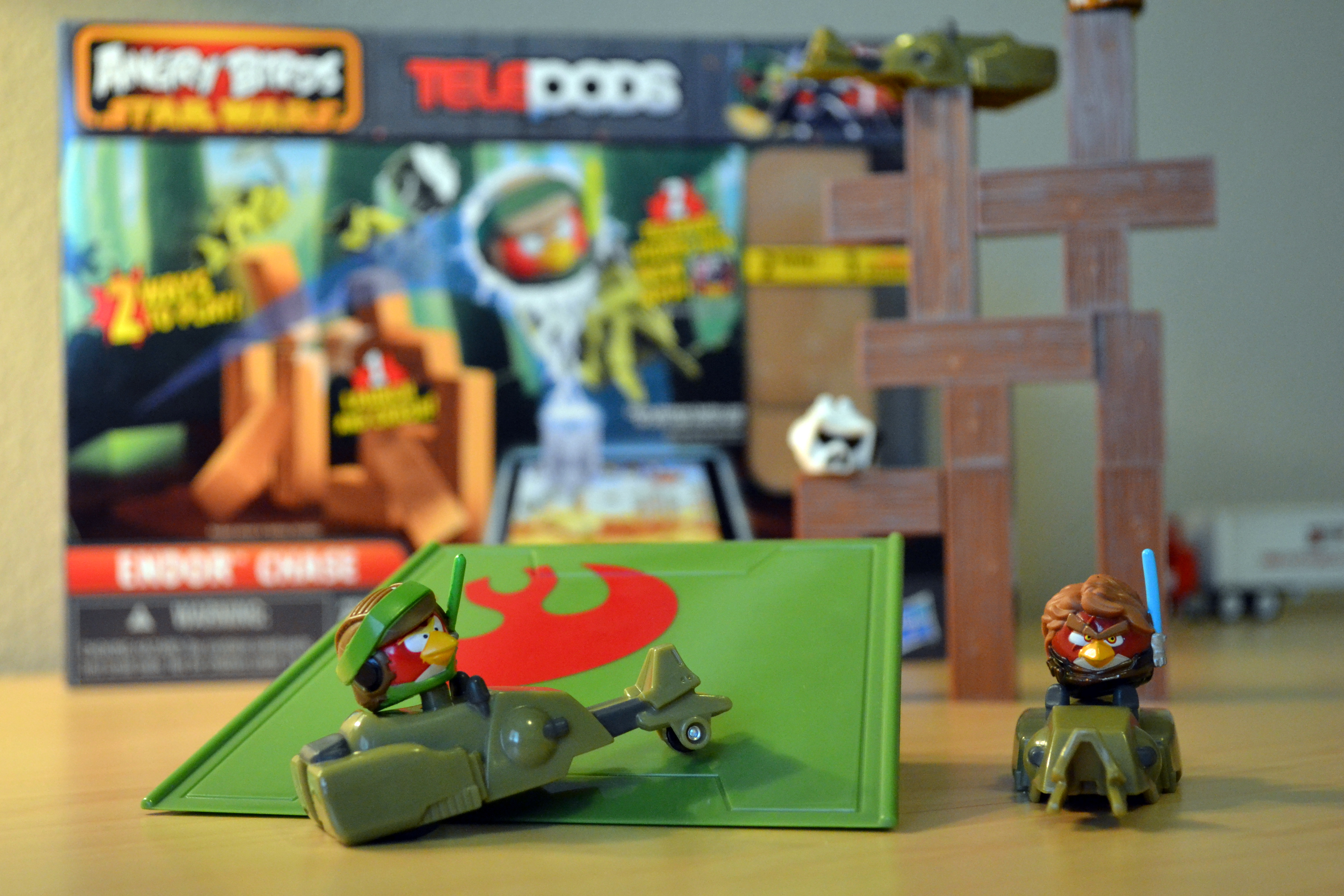 angry birds star wars two tele pods