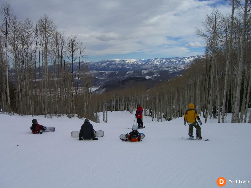 Canyons Resort Park City Utah Snowboarding