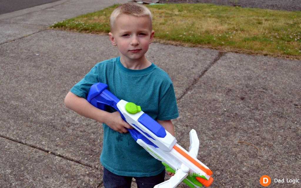 super soaker with trigger