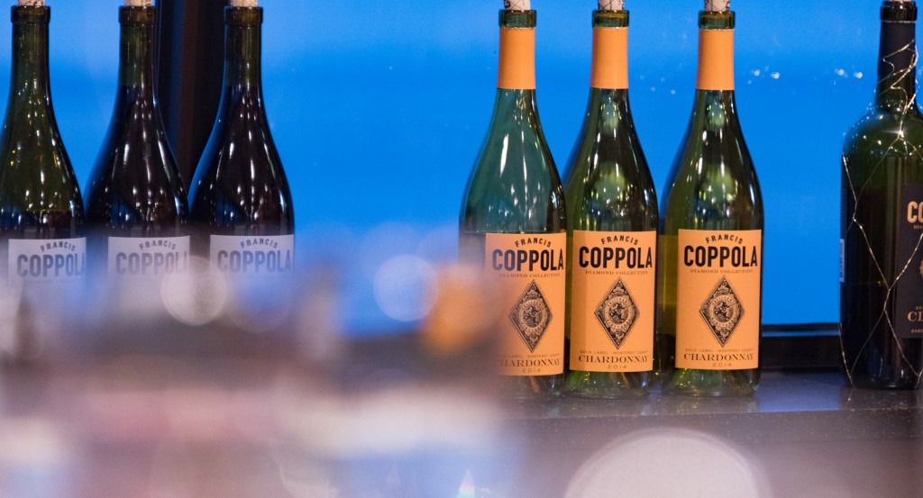 Don your mask for a blind tasting of Coppola wines at the Space Needle in Seattle