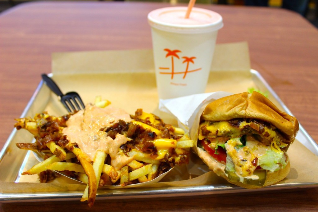 CaliBurger Seattle University District Burgers Fries Shakes In-N-Out